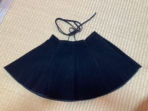  bell bed manner miniskirt black total height 27.5 centimeter 