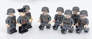 翌日発送 ドイツ軍　軍人　戦士　8体セット マーベル アベンジャーズ　ブロック ミニフィグ レゴ LEGO 互換 ミニフィギュア　