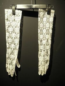 初期 Victorian Maiden ヴィクトアンメイデン 花柄レース グローブ 手袋 