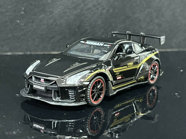 GTR 1/32 ミニカー NISMO ニスモ 黒 スーパーGT 日産