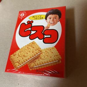 昭和62年　ビスコ　昭和レトロ　未開封　食品パッケージ