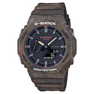 カシオCASIO G-SHOCK Gショック ジーショック Newデジタル アナログコンビ カーボン GA-2100FR-5AJF【国内正規品】