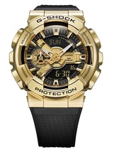 カシオCASIO G-SHOCK Gショック ジーショック Metal Covered ライン ゴールド GM-110G-1A9JF【国内正規品】_画像2