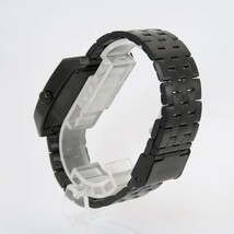 NIXON ニクソン TIME TRACKER ALL BLACK タイムトラッカー オールブラック 腕時計 メンズ クオーツ 37mm A1245-001-00_画像5