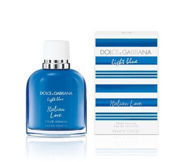 新品★DOLCE&GABBANA ドルチェ&ガッバーナ ライトブルー プールオム イタリアンラブ オードトワレ♪100ml★限定