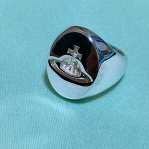 Vivienne westwood 未使用 ヴィヴィアンウエストウッド SEALRING OVAL リング シルバー M
