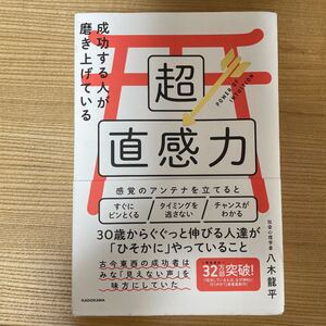 成功する人が磨き上げている超直感力 本 自己肯定 直感 啓発本