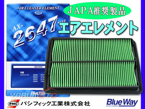 エクストレイル HT32 HNT32 エアエレメント エアー フィルター クリーナー パシフィック工業 BlueWay