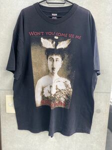 90'S 当時物　BOB DYLAN Tシャツ　ヴィンテージ　バンドTシャツ　USA製　サイズXL コピーライト　シングルステッチ　ボブディラン