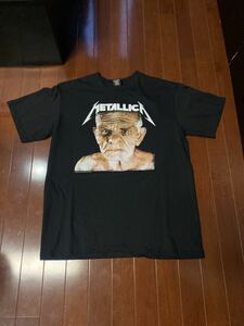 METALLICA バンドTシャツ　ブラック　サイズXL USA製　BLACK バンドTシャツ　メタリカ　