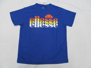 995 ellesse JR for big Logo short sleeves T-shirt blue 130