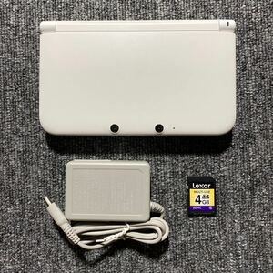 3DS ニンテンドー3DS LL 本体 ホワイト 充電器付き