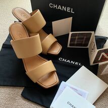 シャネル CHANEL ミュール・サンダル37.5B 国内正規品_画像1