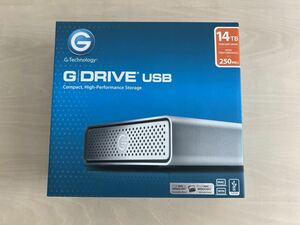 新品未開封 G-Technology G-Drive USB G1 外付けHDD 14TB MAC対応　0G10512