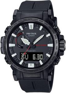 送料無料★国内正規品★新品・未使用★CASIO PROTREK 電波ソーラー バイオマスプラスチック 採用 PRW-61Y-1BJF ★化粧箱付★定価¥59,400