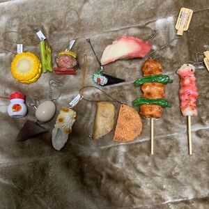 食品サンプル系ストラップ・キーホルダーセット☆