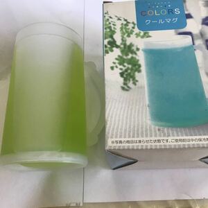  cool mug green ice less . chilling . jug glass 