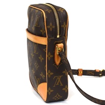 1円 ◇ 極美品 LOUIS VUITTON ルイヴィトン ダヌーブ ショルダーバッグ モノグラム キャンバス×レザー M45266 ブラウン◇_画像2