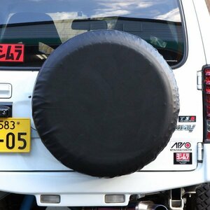 アピオ ジムニー スペアタイヤカバー 黒無地 175/80R16 3013-S3 APIO