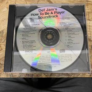 奥棚◎ HIPHOP,R&B DEF JAM'S - HOW TO BE A PLAYER SOUNDTRACK アルバム CD 中古品