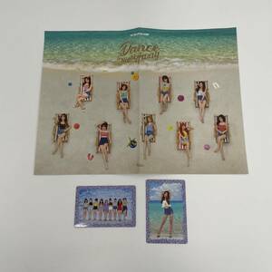 TWICE/2nd special album Summer Nights/サナ/集合/トレカ/ポスター/3点セット/5975