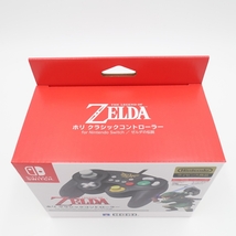 未使用!任天堂ライセンス商品/HORI for Nintendo Switch ZELDA ゼルダの伝説/ホリ クラシックコントローラー/ニンテンドー スイッチ/6215_画像6