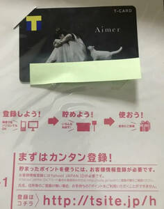 aimer　Tカード　未使用/未登録　ラスト1枚！！　PayPayフリマならクーポン使える！限定値下げ！！