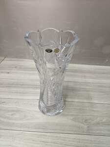 ボヘミアクリスタル ガラス花瓶 クリスタル ボヘミア フラワーベース 花瓶 