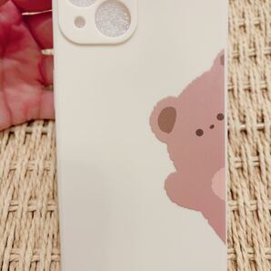 iPhone13ケース かわいいくまさんスマホケース