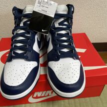 NIKE DUNK HIGH championship navy ダンク_画像2