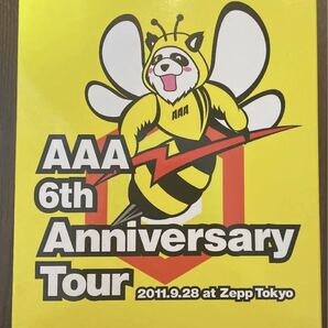 AAA/AAA 6th Anniversary Tour 2011.9.28 at Zepp Tokyo〈2枚組〉
