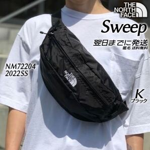 22SS ザ ノースフェイス スウィープ ウエストポーチ ブラック
