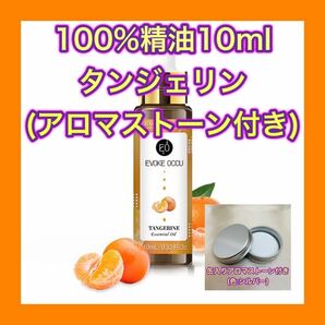 タンジェリン 精油10ml アロマストーン ケース缶付 シルバー★オマケ付★