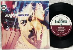 美品 7インチ Incognito / Inside Life☆UK盤