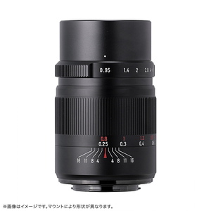 七工匠 7Artisans 25mm F0.95 ED 単焦点レンズ (キヤノンRFマウント) APS-C ブラック