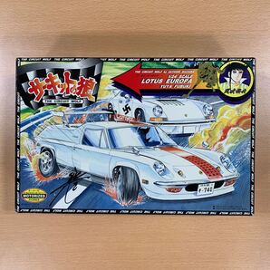 童友社 1/24 サーキットの狼 ロータス ヨーロッパ 風吹裕矢 完全塗装済み モーター付