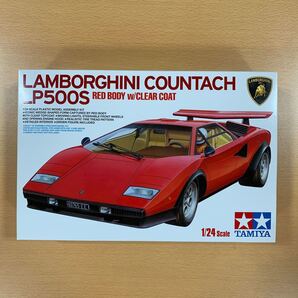 タミヤ 1/24 スケール特別企画商品 ランボルギーニ カウンタック LP500S (クリヤーコートレッドボディ) 25419