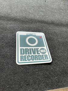 ◆ 未使用 REC ドライブレコーダー DRIVE RECORDER オリジナル 【 ステッカー 】シール W-6240