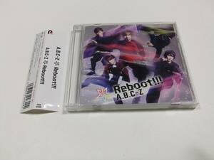 A.B.C-Z Reboot Normal CD Одиночная наклейка с одной наклейкой CD без проблем 2017 выпущена в 2017 году