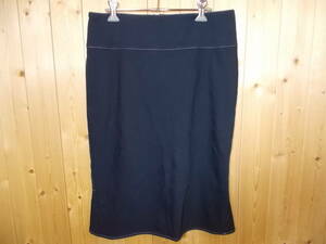 16* new goods CITRUS NOTES skirt * size 42 Citrus Notes skirt regular price 21.000 jpy tag attaching unused navy color series 4F