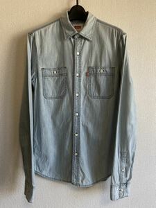 Levi's / リーバイス ワークシャツ シャンブレー サイズS