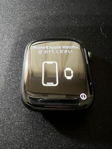  [ほぼ未使用]Apple Watch Series 7(GPSモデル) 45 mm グリーンアルミニウムケースとクローバーソロループ サイズ7
