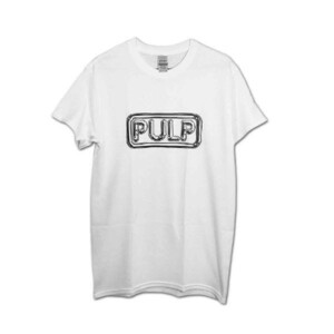 Pulp バンドTシャツ パルプ Different Class Logo WHITE XL