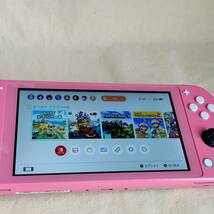 【374648】ニンテンドー スイッチ ライト 本体 ジャンク JUNK ピンク 任天堂 Nintendo Switch Lite_画像9