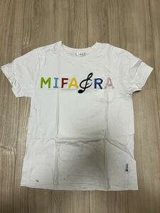 ★mifara ミファラ tシャツ S サイズ ホワイト 白 Mr.Children ミスチル MIFA ウカスカジー ap bank 30th半世紀 エントランス ap bank fes