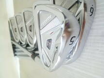 貴重な逸品!!! ◆◆ 良品 ブリヂストン TOURSTAGE X-BLADE GR FORGED 2012 NS-R ◆◆ 5#-Pw 6本セット_画像1