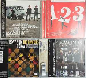 匿名配送 送料無料 THE BAWDIES CD アルバム 4枚セット 全て帯つき