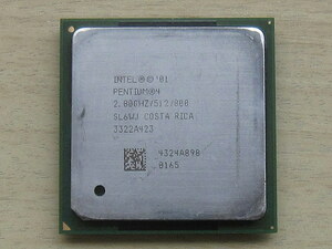 ソケット478　Northwood Pentium 4 2.8GHz 423 6000619TAN