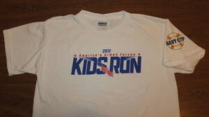 【US NAVY】Armed Forces Kids Run Tシャツ サイズ Youth M Navy MWR 米海軍キッズラン Navy Child and Youth Programs