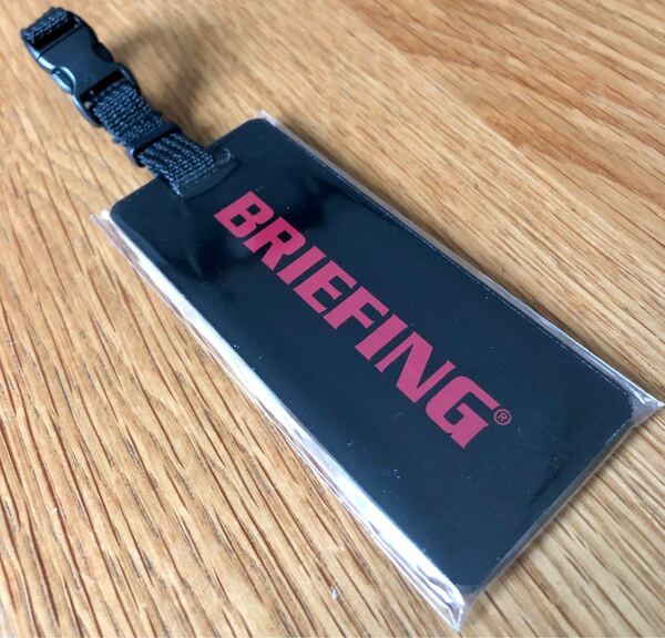 【新品　未使用】　ブリーフィング BRIEFING ネームプレート